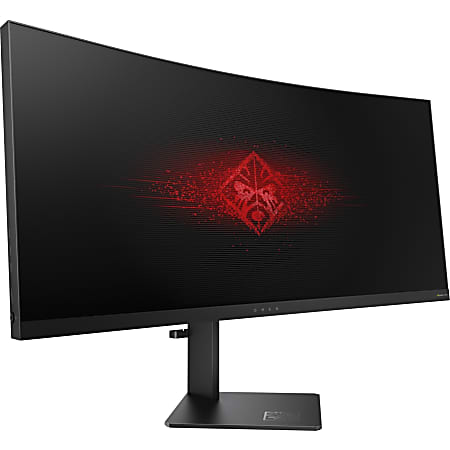 HP OMEN X Curved 35 Monitor Micro Edge Panel HDMI DisplayPort And