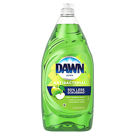 Dawn® Ultra Antibacterial Dish Soap, Apple Blossom Scent, 38 Fl Oz
