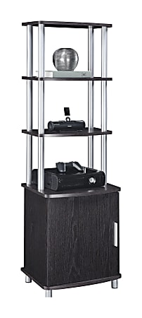 Ameriwood Home 3 Shelf Audio Pier Espresso Office Depot