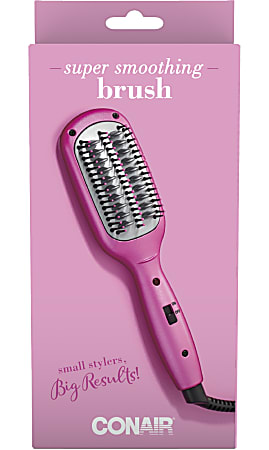 Conair® BC11RN Straightening Brush, Pink