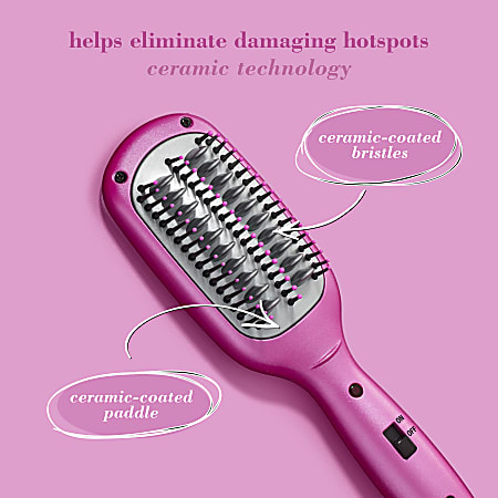 Conair smooth hotsell and straightening brush