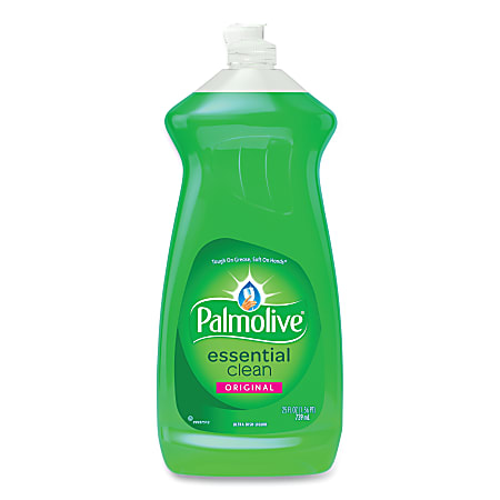 Palmolive Dishwashing Liquid, 25 Oz, Fresh Scent, Pack Of 9 Bottles
