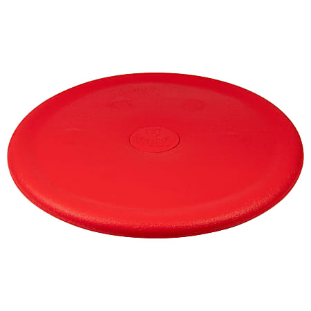 Kore Design Floor Wobbler Balance Disc, 3”H x 19-1/8”W x 19-1/8”D, Red