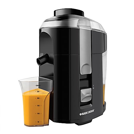 Black and Decker Fruit And Vegetable Juice Extractor, Black