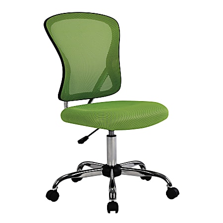 Office Star™ Gabriella Mesh Low-Back Task Chair, Green