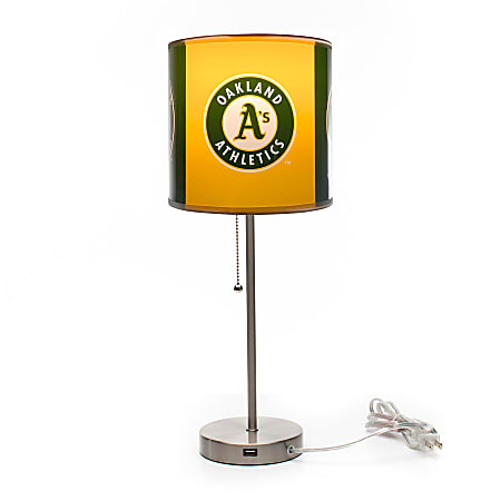 Imperial MLB Table Lamp, 19"H, Oakland Athletics