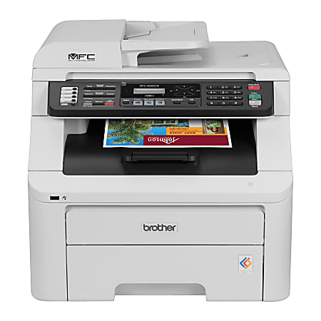 Brother® MFC-9325CW Digital Color All-In-One Printer, Copier, Scanner, Fax