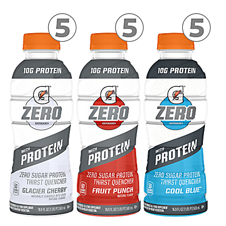 Gatorade Zero + Protein Ready to Drink Cool Blue