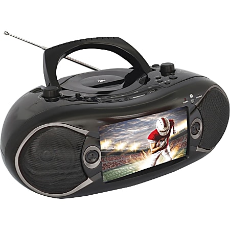Naxa NDL-287 7" TV/DVD Combo - 16:9 - ATSC - USB