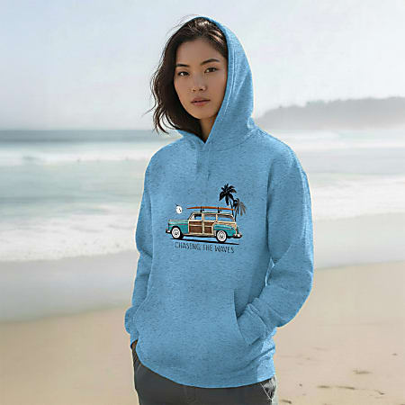 POD Adult Vintage Heather Hoodie - Full Color