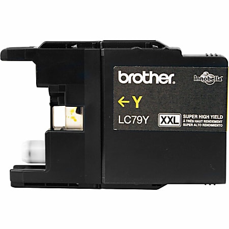 Brother LC79 Yellow Super High Yield Ink Cartridge LC79Y - Office Depot