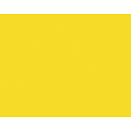 Pacon 54721 Peacock Four-Ply Railroad Board 22 X 28 Lemon Yellow 25/Carton