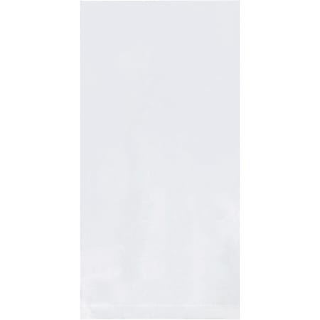 Partners Brand Flat 1 Mil Poly Bags, 6" x 9", Clear, 1000 Bags