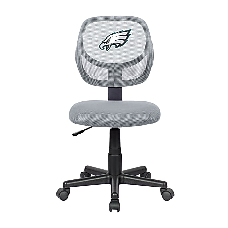 Imperial NFL Mesh Mid-Back Armless Task Chair, Philadelphia Eagles