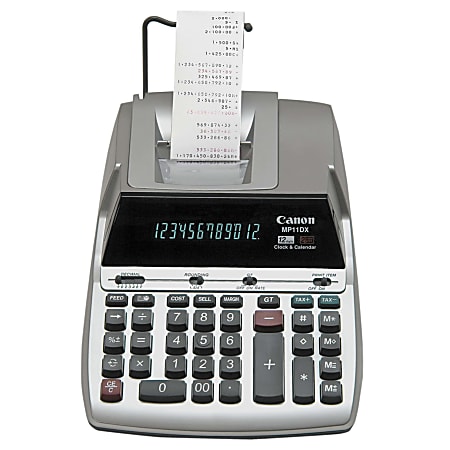 Canon MP11DX Printing Calculator