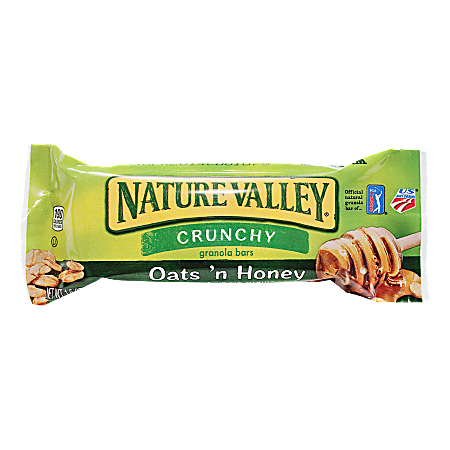 Nature Valley Granola Bars, Oat's 'N Honey, 1.5 Oz, Box Of 18