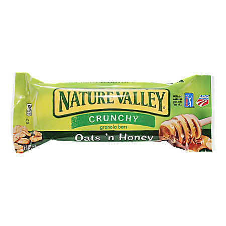 Nature Valley Granola Oats and Honey Protein Granola (Pack of 18