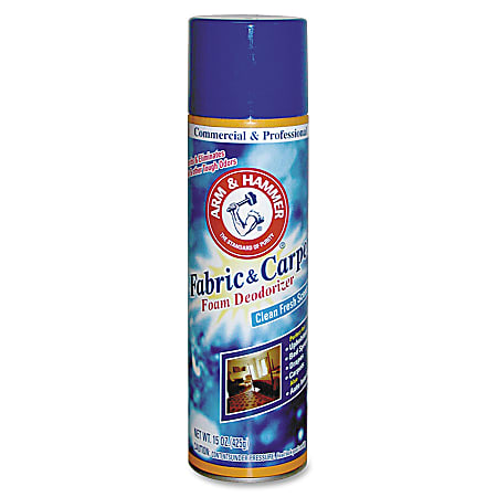 Arm & Hammer® Fabric & Carpet Foam Deodorizer, 15 Oz Bottle