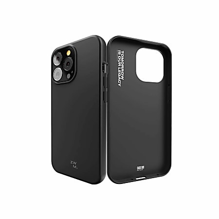 ZWM Inky iPhone® 14 Pro Case, 6.1", Black