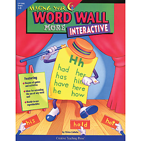 Creative Teaching Press Making Your Word Wall More Interactive