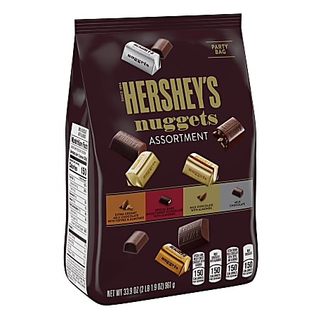 Hershey's® Nuggets Chocolate Assortment, 33.9 Oz Bag