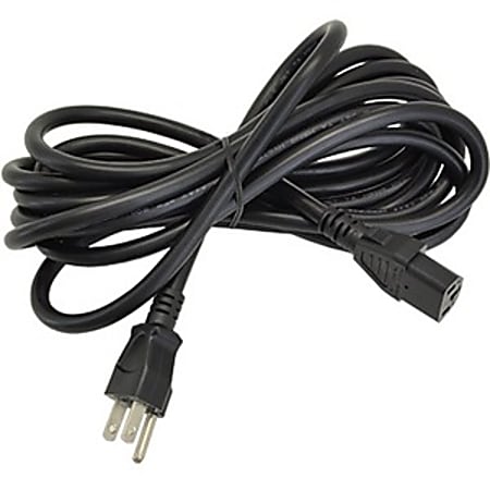 Ergotron 10-ft. Power Cord - For Workstation - 125 V AC10 A - Black - 10 ft Cord Length