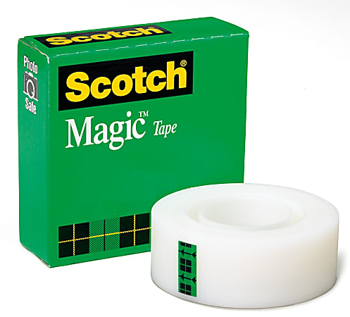 Scotch® Tape Refill, 1 x 1296, Matte Clear, Pack of 1 rolls