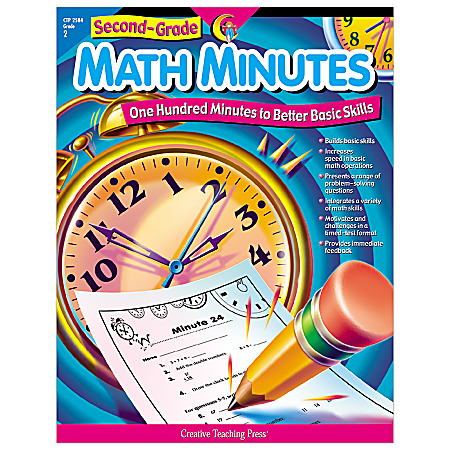 Creative Teaching Press® Math Minutes, Grade 2