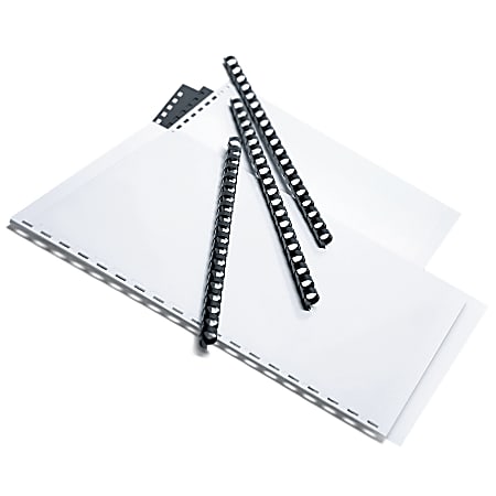 Office Depot® Brand 3/8" Binding Combs, 55-Sheet Capacity,