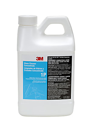 3M™ Glass Cleaner Concentrate, 64.2 Oz Bottle