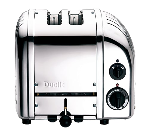 Dualit NewGen Extra-Wide Slot Toaster, 2-Slice, Polished Chrome