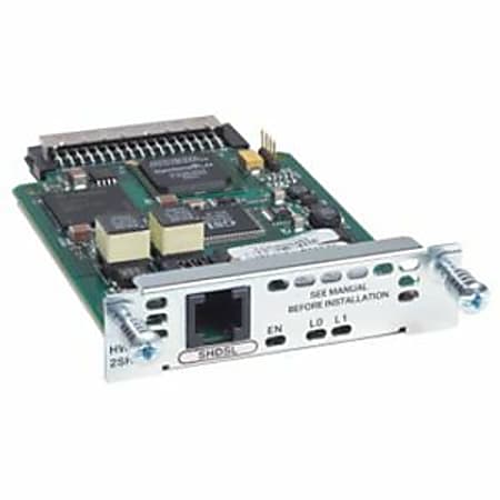 Cisco HWIC-2SHDSL 2-Pair DSL High-Speed WAN Interface Card - 1 x RJ-11 G.SHDSL WAN