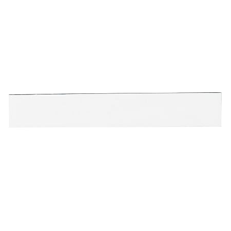 Partners Brand White Warehouse Labels, LH173, Magnetic Strips 1
