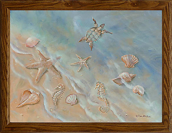 Timeless Frames® Coastal Wall Art, Horizontal, 12" x 16", Seashore Star II