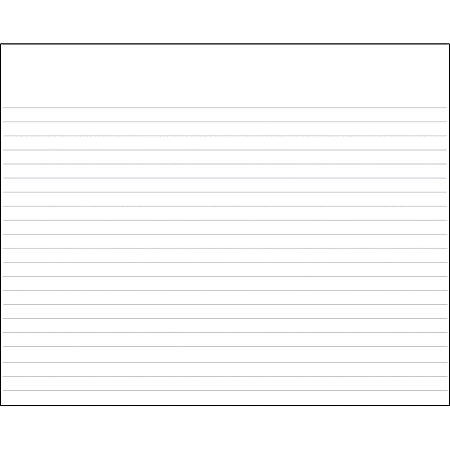 Creative Teaching Press Notebook Paper Charts, Giant White Notebook Pack Of 4