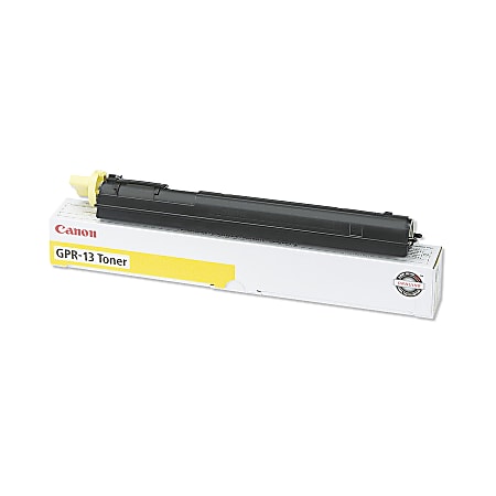 Canon® GPR-13 Yellow Toner Cartridge, 8643A003
