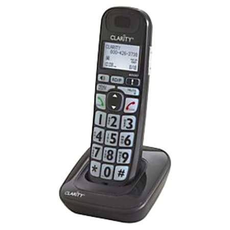 Clarity Expandable Handset for D703 DECT 6.0 Amplified Cordless Phone - Cordless - Headset Port
