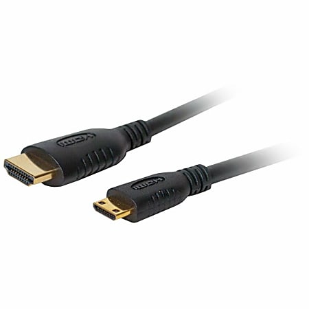 Comprehensive High-Speed HDMI A To Mini HDMI C Cable, 6'