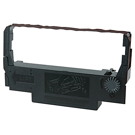 Porelon BR506 Black/Red Replacement Nylon Cash Register Ribbons, Pack Of 6