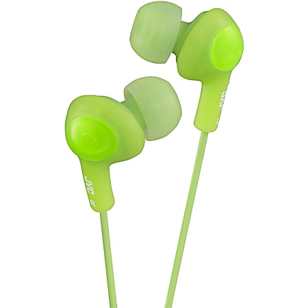 JVC Gummy Plus In-Ear Headphones, Green