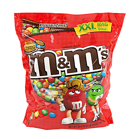 M&M's® Peanut Butter Chocolate Candies, 46 Oz Bag