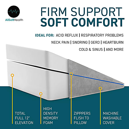 AllSett Health Bed Wedge Pillow - Thumbnail 5