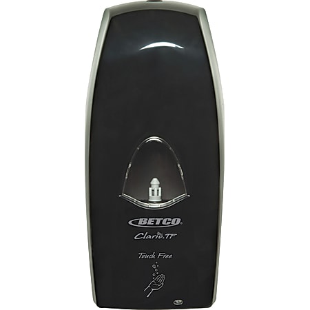 Betco® Clario Touch-Free Wall Automatic Soap Dispenser, 12-5/8”H x 6-5/16”W x 4-13/16”D, Black