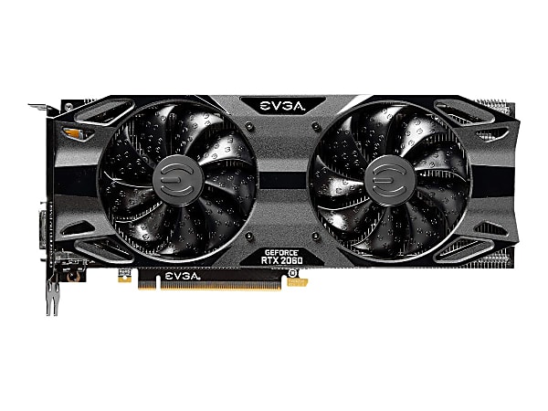 EVGA GeForce RTX 2060 SC ULTRA GAMING - Graphics card - GF RTX 2060 - 6 GB GDDR6 - PCIe 3.0 x16 - DVI, HDMI, DisplayPort