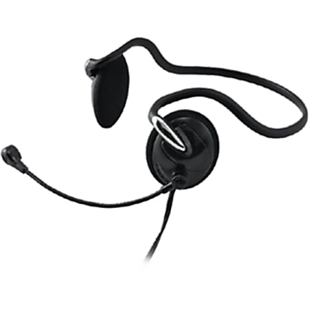 Gear Head AU2200BN Headset - Stereo - Mini-phone - Wired - 32 Ohm - 50 Hz - 20 kHz - Behind-the-neck - Binaural - Semi-open - 6 ft Cable