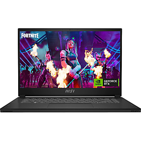 MSI Stealth 15 A13V Stealth 15 A13VF-012US 15.6" Gaming Notebook - Intel Core i7 13th Gen i7-13620H 2.40 GHz - 16 GB Total RAM - 1 TB SSD - Core Black- Windows 11 Home