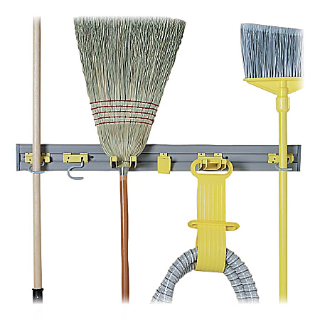 Rubbermaid broom holder store