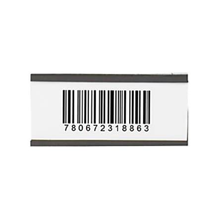 Partners Brand Magnetic "C" Channel Cardholders 2" x 4", Case of 25