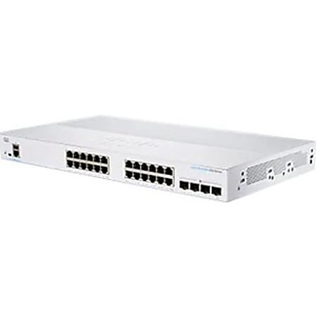 Cisco 350 CBS350-24T-4X Ethernet Switch - 24 Ports - Manageable - Modular - 27.25 W Power Consumption - CBS350-24T-4X-NA