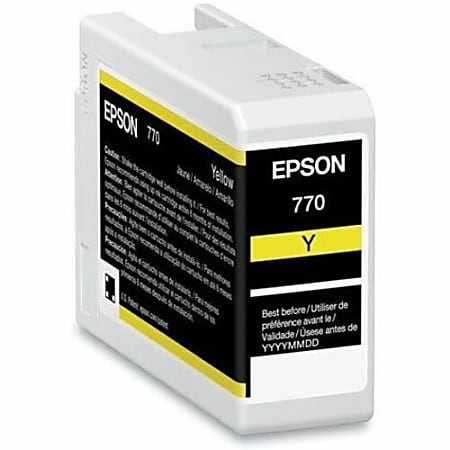 Epson UltraChrome PRO 770 Original Inkjet Ink Cartridge - Yellow Pack - Inkjet